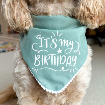 It’s My Birthday Dog Bandana, 2 of 8