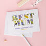 Best Mum Vintage Floral Mother's Day Card, thumbnail 2 of 2