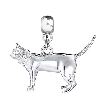 Standing Cat Charm Sterling Silver, 3 of 8