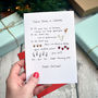 The Twelve Drinks Of Christmas Card, thumbnail 1 of 2