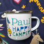 Personalised Enamel Camping Mug, thumbnail 11 of 12