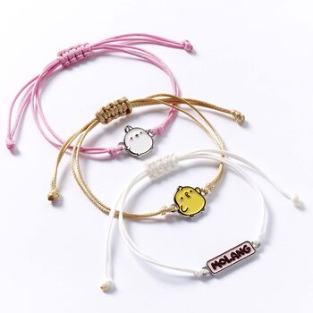 Molang And Piu Piu Friendship Bracelet Set, 2 of 3