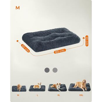 Dog Bed Dog Cushion Fluffy Soft Pet Mat Plush, 9 of 11