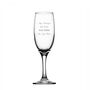 Classic Personalised Champagne Glass, thumbnail 1 of 6