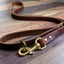 Leather Dog Lead, thumbnail 2 of 5