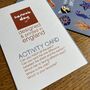 Fun Underwater Birthday Card With Activities, thumbnail 3 of 4