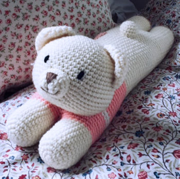 Personalised Polar Bear Bed Teddy, 4 of 9