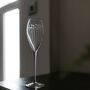 Hand Engraved Dandelion Champagne Flutes, thumbnail 7 of 12