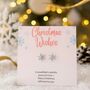Sterling Silver Christmas Snowflake Earrings, thumbnail 1 of 10