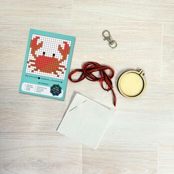 Always By Your Side Mini Matchbox Cross Stitch Kit, 7 of 12