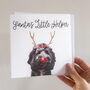 Personalised Pet 'Reindeer Antlers' Christmas Card, thumbnail 6 of 9