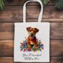 Personalised Patterdale In Christmas Lights, thumbnail 6 of 12