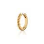 Twisted Single Conch Hoop Earring, 11mm, thumbnail 1 of 5