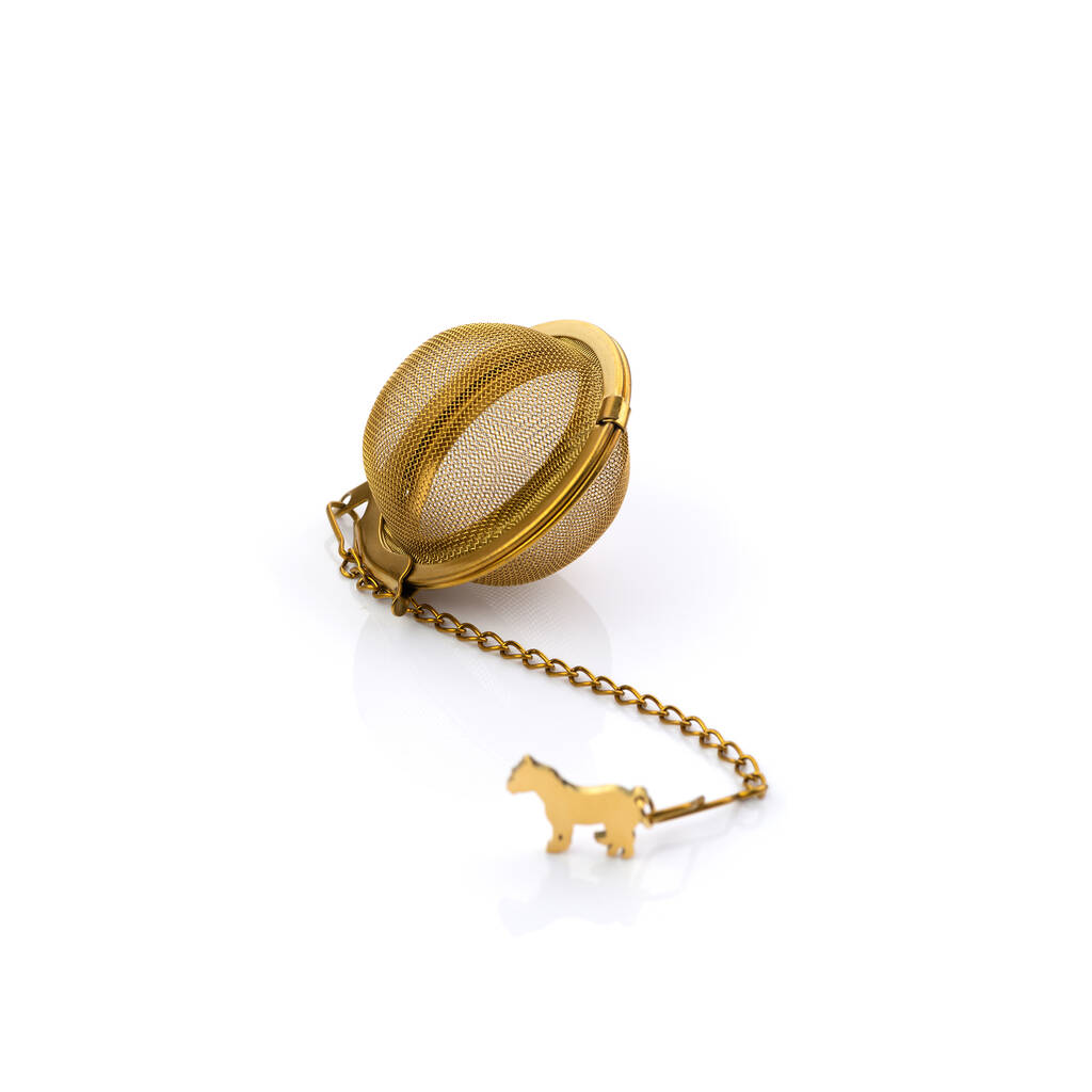 Gold Charm Tea Ball Infuser By Taylor & Moor