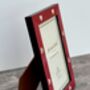 Natalini Red With Cream Hearts Photo Frame, thumbnail 3 of 3