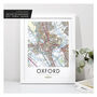 Favourite UK City Location Personalised Map Print, thumbnail 9 of 12