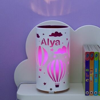 Personalised Hot Air Balloon LED Night Light, 8 of 12