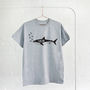Adult Personalised Shark T Shirt, thumbnail 4 of 7