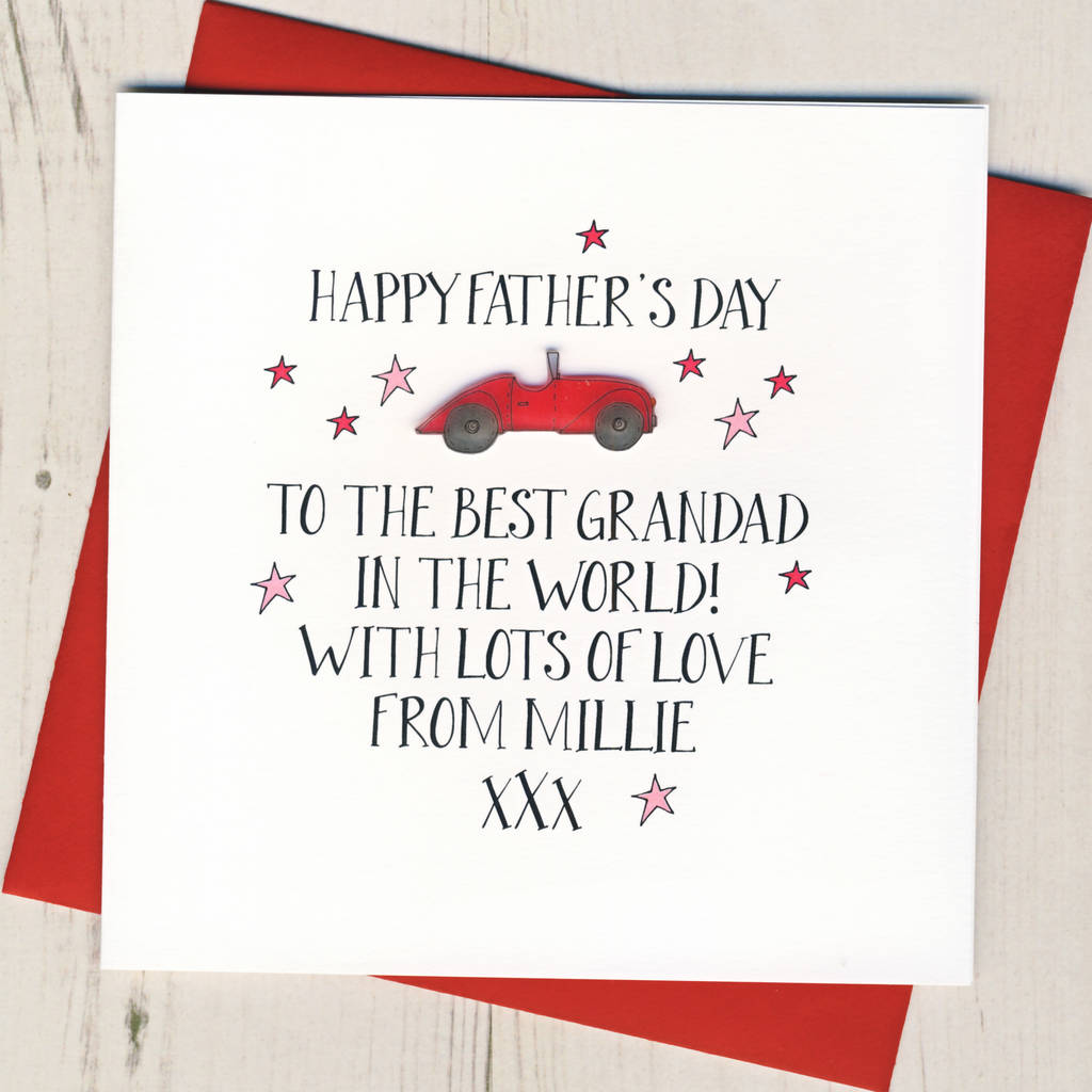 Personalised Grandad Father's Day Card By Eggbert & Daisy ...