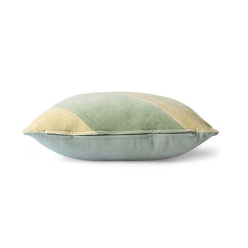 Mint Green Stripe Cushion, 2 of 2