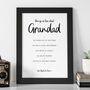 Things We Love About Grandad Print, thumbnail 1 of 6