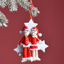 Personalised Mr And Mrs Claus Christmas Decoration, thumbnail 2 of 3