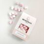 Pink And White Mini Marshmallows Gift Box, thumbnail 1 of 2