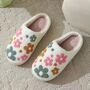 Pastel Flower Slippers, thumbnail 5 of 5