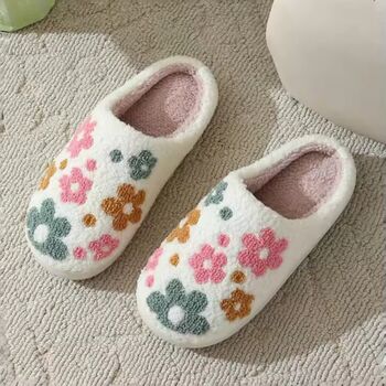 Pastel Flower Slippers, 5 of 5