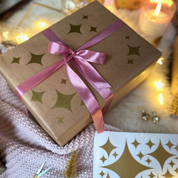 Twinkle Star Christmas Gift Stickers, 4 of 7