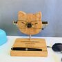 Personalised Handcrafted Cat Spectacles Holder, thumbnail 1 of 2