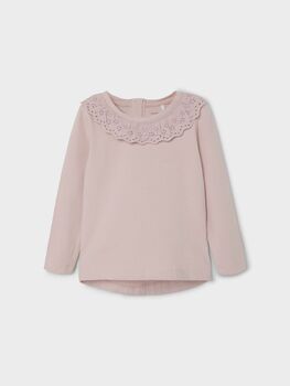 Venice Detailed Long Sleeve Collar Top, 5 of 8