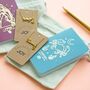Zodiac Gift Set – Gold Star Sign Necklace And Celestial Notebook, thumbnail 2 of 6