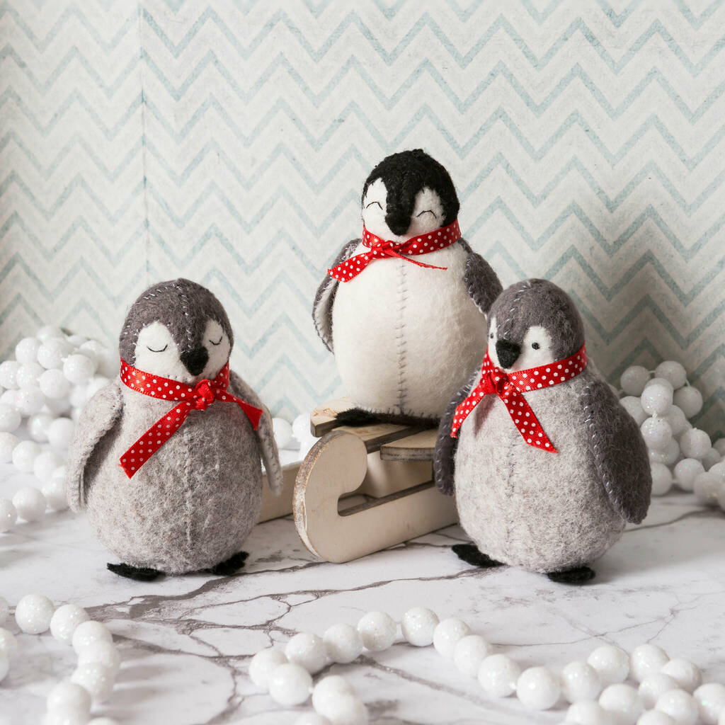 Baby Penguins Felt Craft Kit, 1 of 6