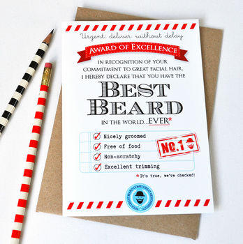 Best Beard Card, 4 of 4