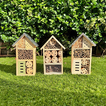 Wood Insect Hotel And Bug Habitat For Garden, 2 of 10