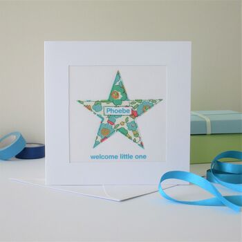 New Baby Welcome Star Card, 7 of 8