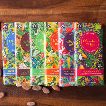 Vegan Organic Fairtrade Chocolate Selection, 2 of 5