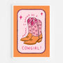 Cowgirl Boots Print, thumbnail 5 of 5