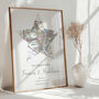 Our Special Place Ordnance Survey Explorer Personalised Map Print Anniversary Gift, thumbnail 5 of 12