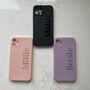 Personalised Custom Plastic Name Monogram Phone Case, thumbnail 1 of 6