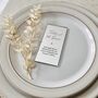 Father Of The Groom Gold Silver Wedding Place Setting, thumbnail 3 of 3