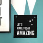 Let's Make Today Amazing Eyelet Banner, thumbnail 1 of 3