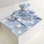 Personalised Teddy Stars Comforter And Blanket Set, thumbnail 4 of 9