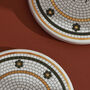 G Decor Buzzing Beauty Mosaic Coasters, thumbnail 3 of 5