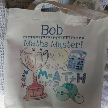Personalised Maths Teacher Bag, 2 of 8