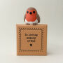 In Loving Memory Of Dad Tiny Little Gifts Bobbin Robin, thumbnail 1 of 4