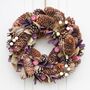Purple Haze Winter Door Wreath, thumbnail 1 of 4