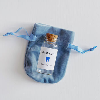 First Tooth Bottle With Personalised Label, 3 of 10