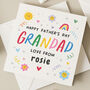 Personalised Grandad Father's Day Card, thumbnail 1 of 7